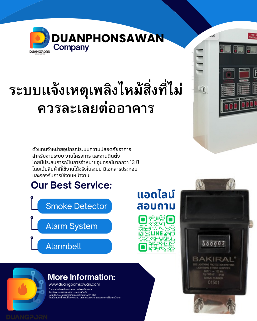 ระบบ Fire Alarm ประกอบด้วยอุปกรณ์ใดบ้าง? รู้จักอุปกรณ์สำคัญในระบบแจ้งเหตุเพลิงไหม้