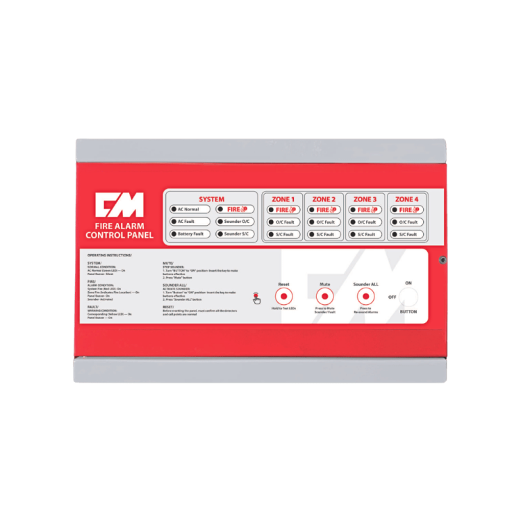 Fire Alarm Control Panel 5-50 Zone